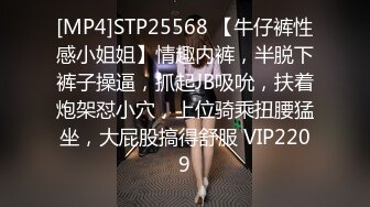 [MP4]STP25568 【牛仔裤性感小姐姐】情趣内裤，半脱下裤子操逼，抓起JB吸吮，扶着炮架怼小穴，上位骑乘扭腰猛坐，大屁股搞得舒服 VIP2209