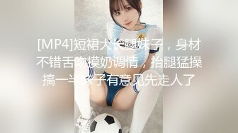 [MP4]短裙大长腿妹子，身材不错舌吻摸奶调情，抬腿猛操搞一半妹子有意见先走人了