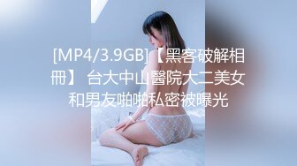 [MP4/3.9GB]【黑客破解相冊】 台大中山醫院大二美女和男友啪啪私密被曝光