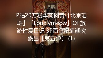 P站20万粉华裔网黄「北京瑶瑶」「Lonelymeow」OF旅游性爱日记 3P百合爆菊潮吹露出【第五弹】 (1)