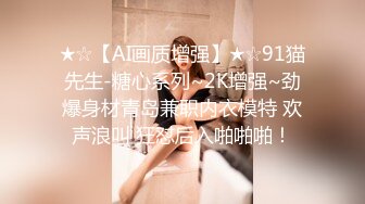 ★☆【AI画质增强】★☆91猫先生-糖心系列~2K增强~劲爆身材青岛兼职内衣模特 欢声浪叫 狂怼后入啪啪啪！