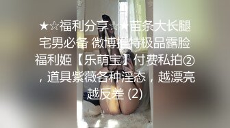 ★☆福利分享☆★苗条大长腿宅男必备 微博推特极品露脸福利姬【乐萌宝】付费私拍②，道具紫薇各种淫态，越漂亮越反差 (2)