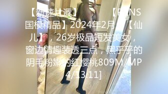 【新速片遞】♈ ♈ ♈ 【PANS国模精品】2024年2月，【仙儿】，26岁极品短发美女，窗边情趣装透三点，黑乎乎的阴毛粉嫩的红樱桃809M/MP4/13:11]