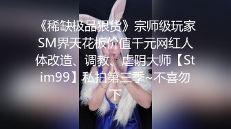 《稀缺极品狠货》宗师级玩家SM界天花板价值千元网红人体改造、调教、虐阴大师【Stim99】私拍第三季~不喜勿下