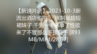 【新速片遞】 2023-10-3新流出酒店偷拍❤️JK制服超短裙妹子 干到一半来事了性欲来了不管那么多接着干.[893MB/MP4/28:57]