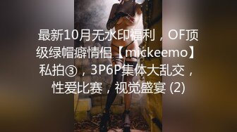 最新10月无水印福利，OF顶级绿帽癖情侣【mickeemo】私拍③，3P6P集体大乱交，性爱比赛，视觉盛宴 (2)