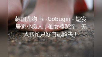 韩国尤物 Ts -Gobugiii - 短发居家小良人，仙女棒贼痒，无人帮忙只好自己解决！